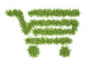 grüner Einkaufskorb aus Gras © thaikrit - Fotolia.com